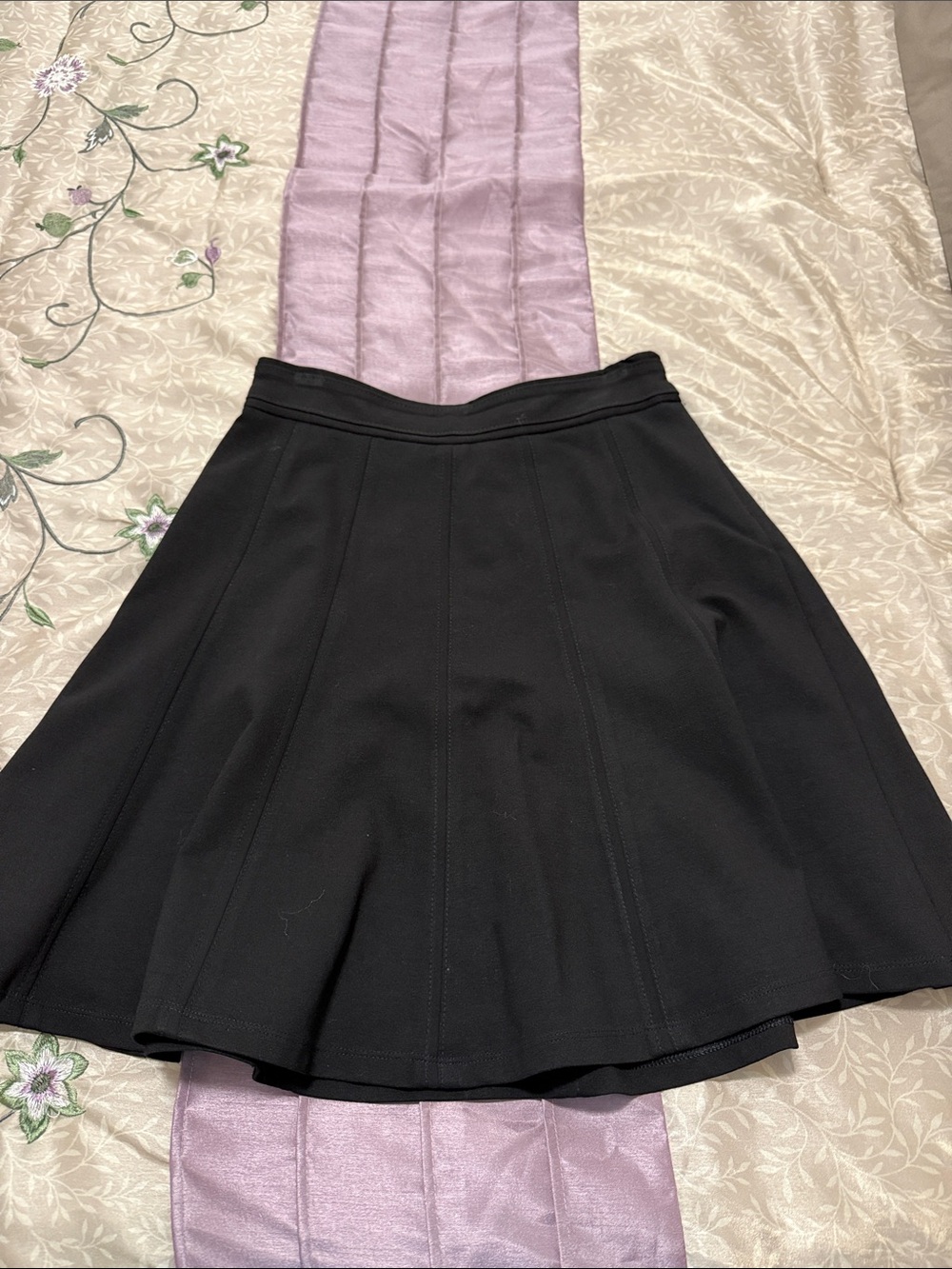 White House Black Market Black Circle Skirt